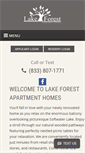 Mobile Screenshot of lakeforestgr.com
